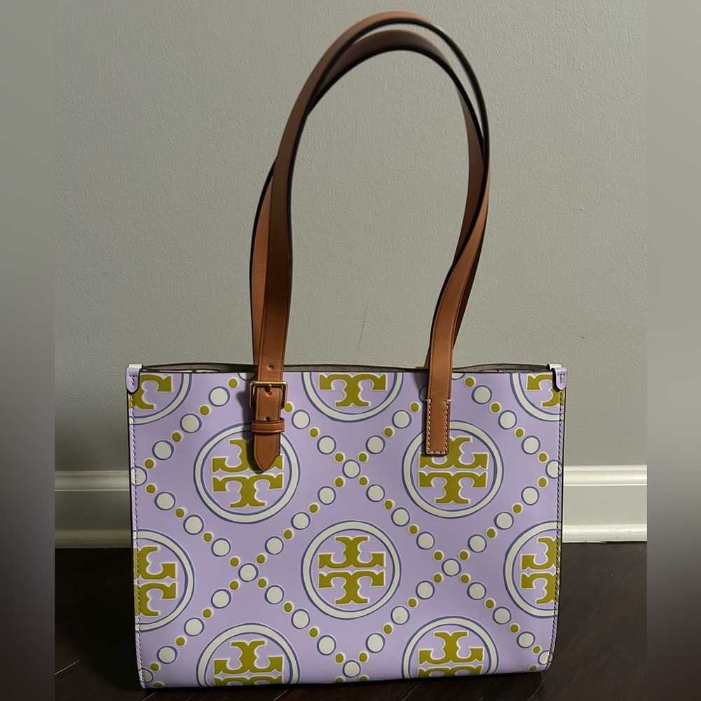 Tory Burch Small T Monogram Embossed Tote